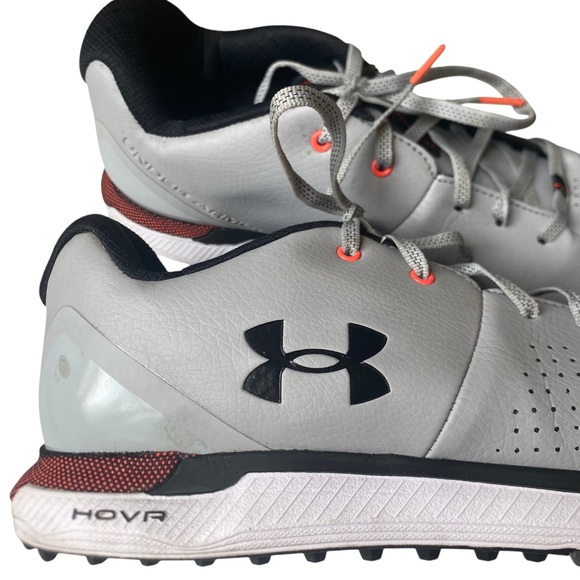 Under Armour HOVR Fade 2 Spikeless Golf Shoes  – Mod Grey/Black - Men’s … - Picture 4 of 8